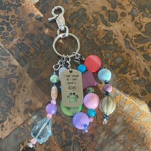 Charming Multicolor Dog Lover Keychain